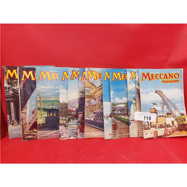 Collection of Vintage Meccano  Magazines