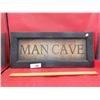 Image 2 : Framed Man Cave Sign