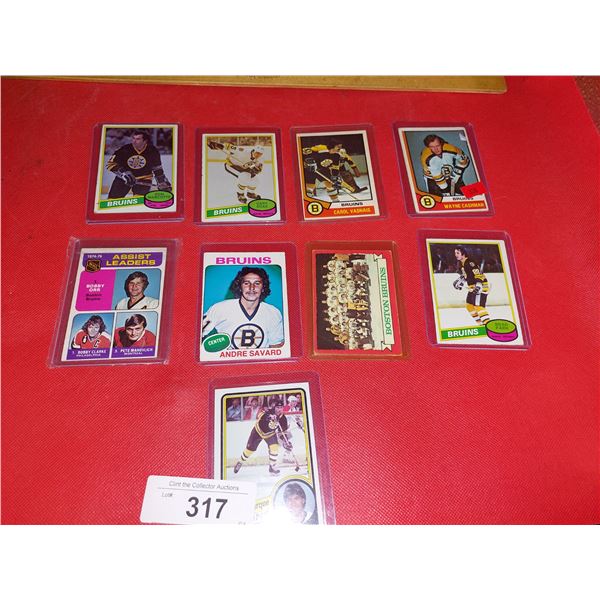 Collection of Vintage Hockey Cards