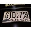 Image 1 : Vintage Mexican License Plate