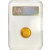 Image 2 : 1874 10K 4.5g Sweden Gold NGC MS65