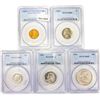 Image 1 : 1954 US Proof Set (5 Coins) PCGS