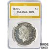Image 1 : 1878-S Morgan Silver Dollar PGA MS64+ DMPL