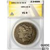 1891-CC Morgan Silver Dollar ANACS VG8