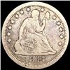 1847-O Seated Liberty Quarter LIGHTLY CIRCULATED