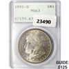 1881-S Morgan Silver Dollar PCGS MS63