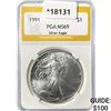1991 American Silver Eagle PGA MS69