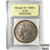 1896-O Morgan Silver Dollar USCG AU58
