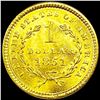 Image 2 : 1851 Rare Gold Dollar UNCIRCULATED
