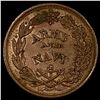 Image 2 : 1863 Civil War Army & Navy Token CLOSELY UNCIRCULA