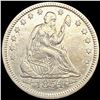 Image 1 : 1854 Arws Seated Liberty Quarter CLOSELY UNCIRCULA