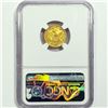 Image 2 : 1907 CAC $2.50 Gold Quarter Eagle NGC MS64