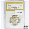 Image 1 : 1917 Standing Liberty Quarter PGA MS64 FH, Ty 2