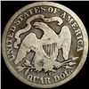Image 2 : 1877-CC Seated Liberty Quarter NICELY CIRCULATED