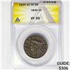 Image 1 : 1830 Large Cent ANACS VF35