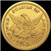 Image 2 : 1879 $2.50 Gold Quarter Eagle CLOSELY UNCIRCULATED