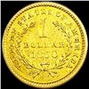 Image 2 : 1850 Rare Gold Dollar UNCIRCULATED