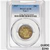 Image 1 : 1917 Standing Liberty Quarter PCGS AU58 Ty 1