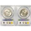 Image 2 : 1954-D Set (2) Franklin Half Dollar PCGS MS64 FBL