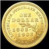 Image 2 : 1903 Rare Gold Dollar CHOICE BU