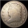 Image 1 : 1834 Classic Head Half Cent NICELY CIRCULATED