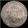 Image 1 : 1854 Silver Three Cent NICELY CIRCULATED