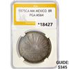 Image 1 : 1875CA MM Mexico 8 Reales PGA MS64