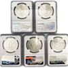 Image 2 : 1882-S (4), 1889 Set (5) Morgan Dollars NGC MS62