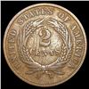 Image 2 : 1870 Two Cent Piece LIGHTLY CIRCULATED