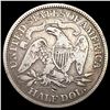 Image 2 : 1867 Seated Liberty Half Dollar NICELY CIRCULATED
