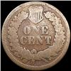 Image 2 : 1869 Indian Head Cent NICELY CIRCULATED