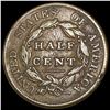 Image 2 : 1829 Classic Head Half Cent CLOSELY UNCIRCULATED
