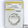 Image 1 : 1946-D Booker T Half Dollar PGA MS67