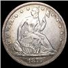Image 1 : 1877-S Seated Liberty Half Dollar CLOSELY UNCIRCUL