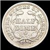 Image 2 : 1850-O Seated Liberty Half Dime CLOSELY UNCIRCULAT