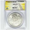 Image 1 : 1882-O Morgan Silver Dollar ANACS MS60