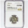 Image 1 : 1954 Jefferson Nickel NGC PF67