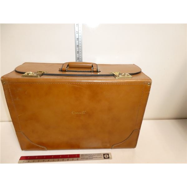 Vintage Leather Briefcase