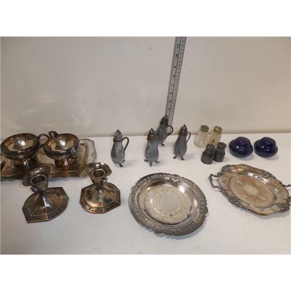 Viking Lead Salt and Pepper Shakers,