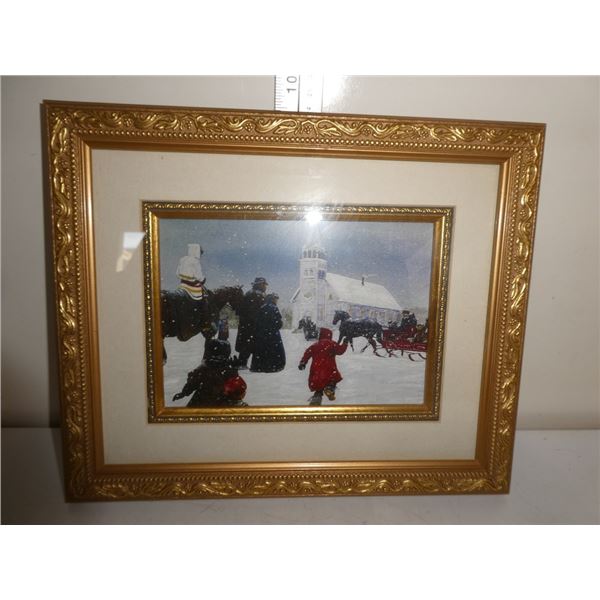 Framed Print of Batoche Church