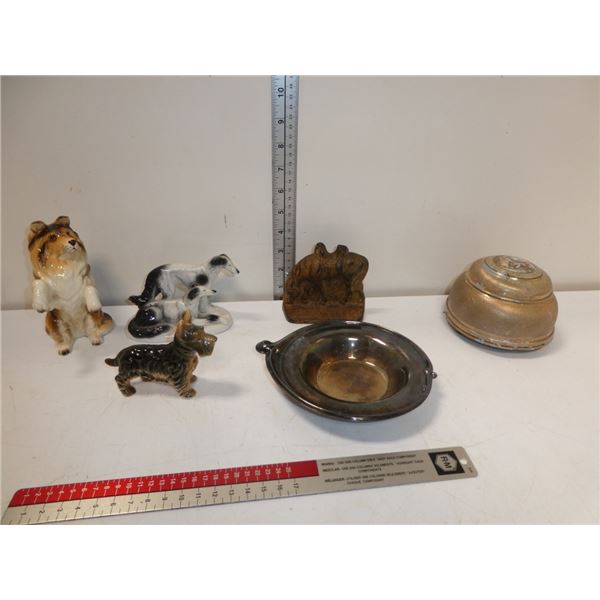 Antique Cast Iron Horse Door Stopper,