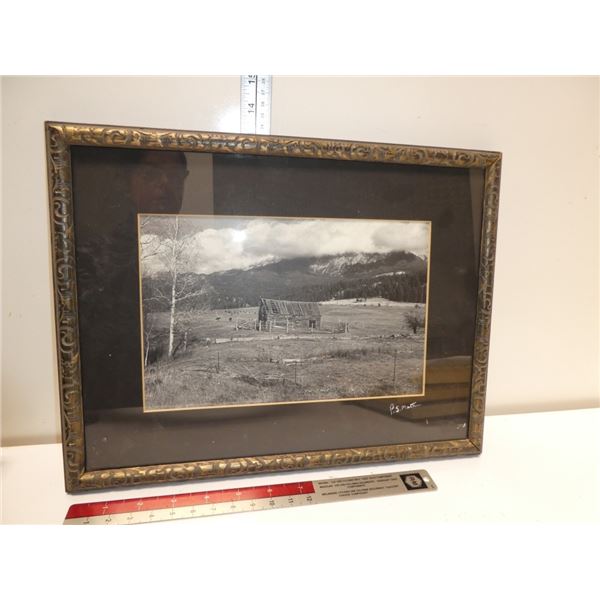Vintage, Framed , Signed Print