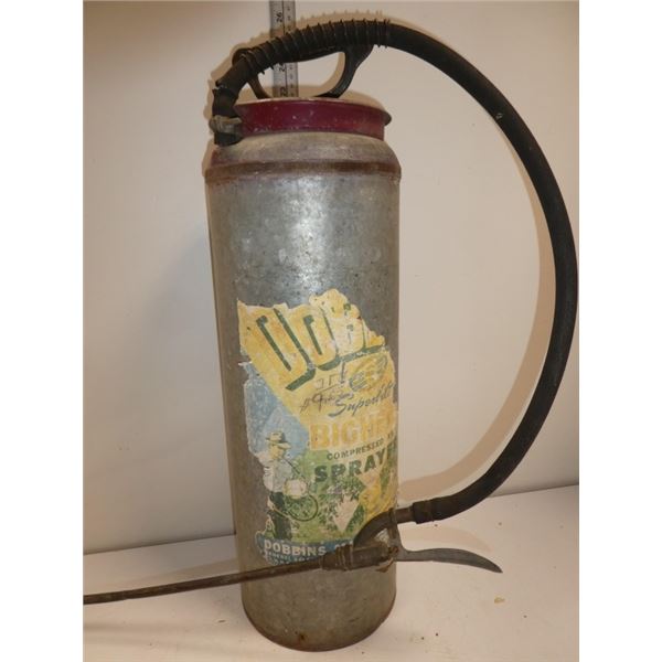 Vintage Galvanized Sprayer