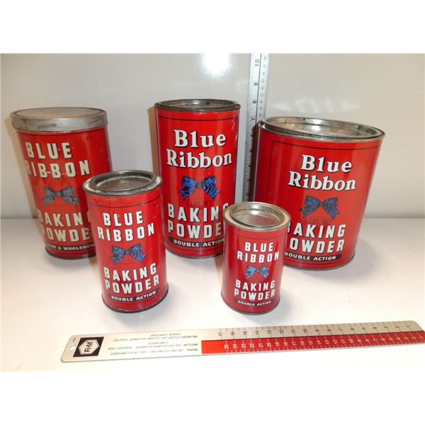 Misc. Blue Ribbon Tins