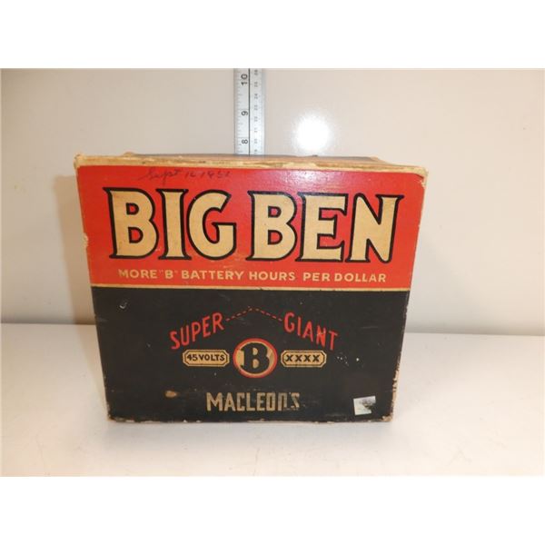 Antique Big Ben Battery