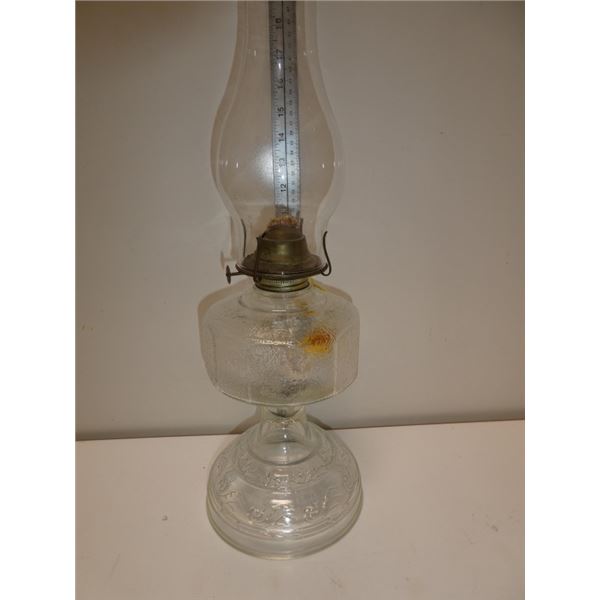 Vintage Kerosene Stand Lamp