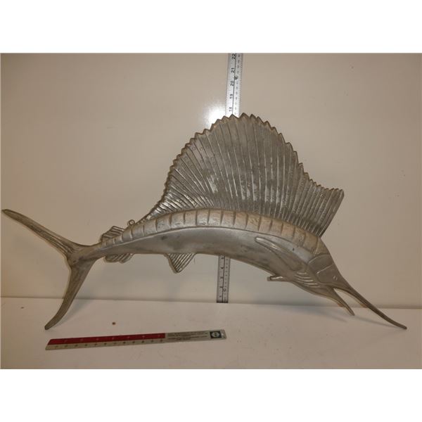 Metal Swordfish Wall Art
