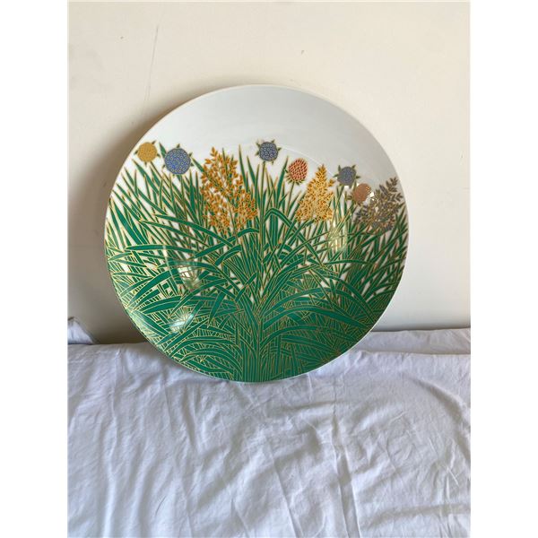 1970 Rosenthal wildflower pottery plate