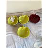Image 2 : Hazel Atlas colored apple bowls