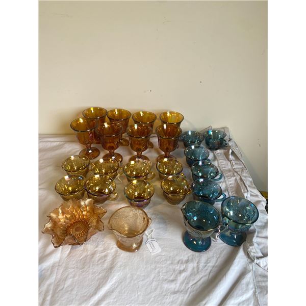 Carnival glass lot